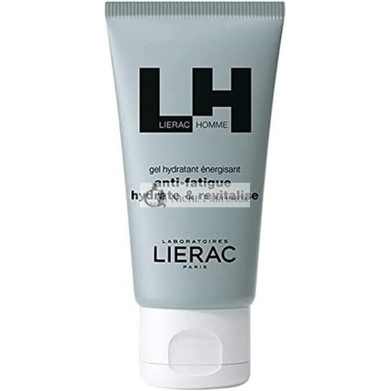 Liérac Homme Anti-Fatigue Hidratáló és Revitalizáló Gél Férfiaknak, 50ml