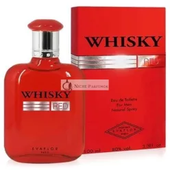 Evaflor Red for Men Whisky Eau de Toilette, 100ml