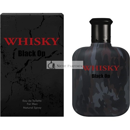 EvaflorParis Whisky Black OP Eau de Toilette für Männer, 100ml
