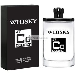 Whisky Cobalt Eau de Toilette for Men, 100ml