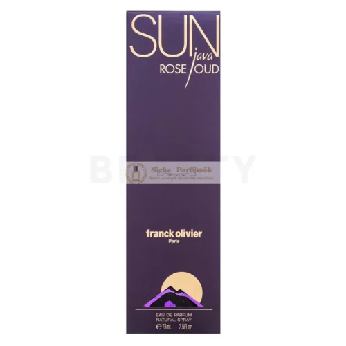 Franck Olivier Sun Java Rose Oud Eau de Parfum für Damen 75 ml