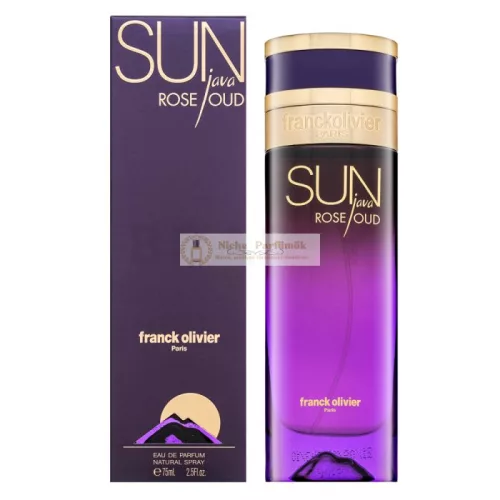 Franck Olivier Sun Java Rose Oud Eau de Parfum für Damen 75 ml