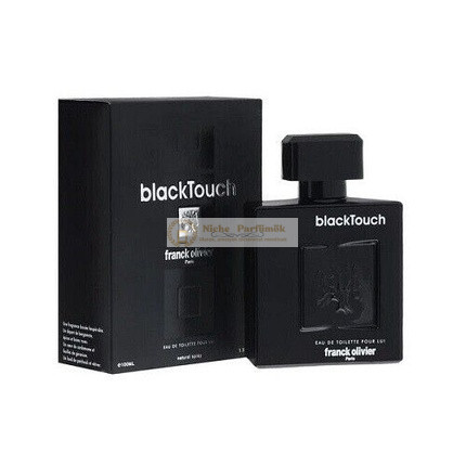 Franck Olivier Black Touch 100ml Eau de Toilette Spray, Neu und Versiegelt