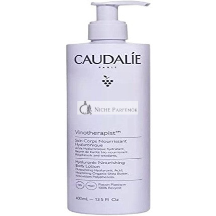 Caudalie Vinotherapist Tápláló Testápoló Hyaluronsavval, 400ml