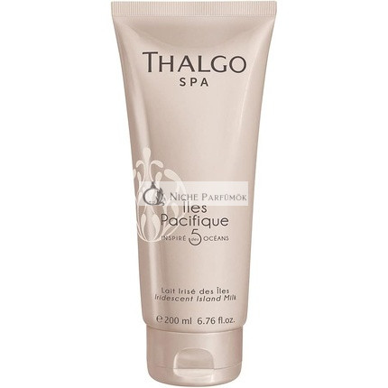 THALGO Tengeri Bőrápoló és Spa Irizáló Sziget Tej Hidratáló és Világosító Testtej, 200ml