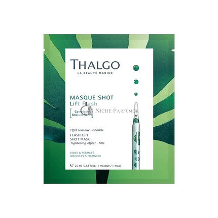 THALGO Tengerészeti Bőrfiatalító Villám Hatású Maszk 1 Maszk 20ml