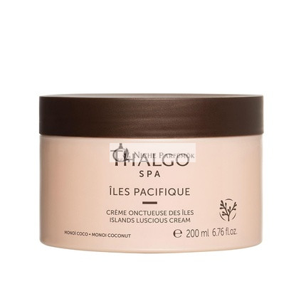 THALGO Spa Csendes-óceáni Olvadó Sziget Krém 200ml, Gyengéd Hidratáló Magas Minőségű Monoi Olajjal