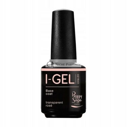 Peggy Sage I-Gel Alapréteg Zselé Átlátszó Rózsaszín, 15ml