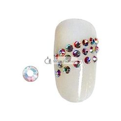 100 Aurora Borealis Strasszkő Körömdísz