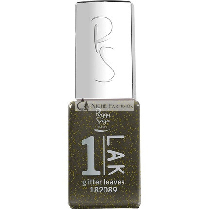 Peggy Sage One-LAK 1-Lépéses Zselés Körömlakk Csillogó Levél 5ml