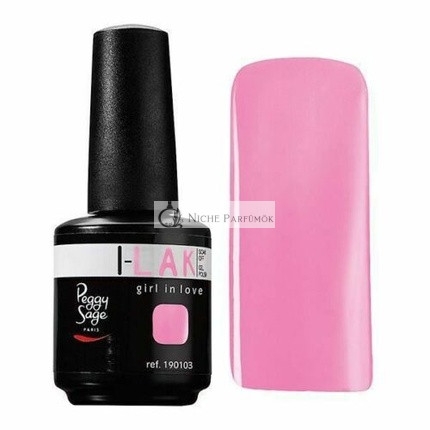 PEGGY SAGE Félállandó Zselés Körömlakk I - UV & LED Lakk 190103 Girl in Love, 15ml
