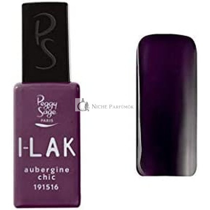 Peggy Sage I-lAK Soak Off Gel Lakk Aubergine Chic 11ml