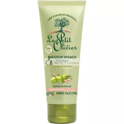   Le Petit Olivier Feuchtigkeitsspendende Olivenöl-Gesichtsmaske für trockene und empfindliche Haut, 75ml