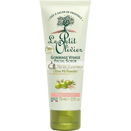 Le Petit Olivier Arctisztító Radír Olíva Mag Porral, 75ml