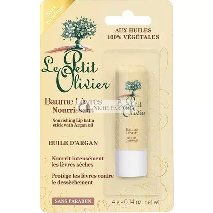 Le Petit Olivier Nährender Lippenbalsam-Stick mit Arganöl 4g