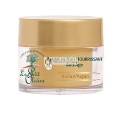   Le Petit Olivier Anti-Aging Éjszakai Balzsam Argan Olajjal, 50ml