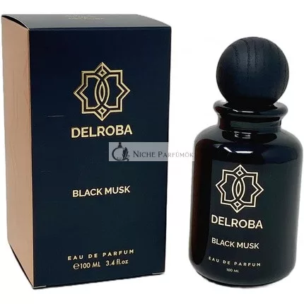 Delroba Schwarzer Moschus Für Männer Eau de Parfum, 100ml