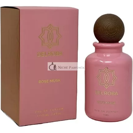 Delroba Rose Musk For Women Eau de Parfum, 100ml