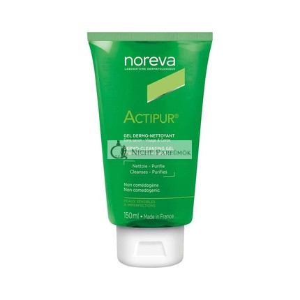 Noreva Actipur Tisztító Gél Zsíros és Tiszátlan Bőrre, 150ml