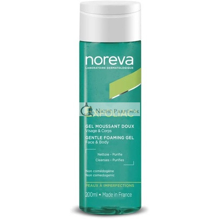 Noreva Exfoliac Gyengéd Habzó Gél, 200 ml