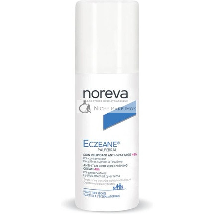 Noreva Eczeane Palpebral Viszketés Elleni Lipidpótló Krém 48H, 20ml