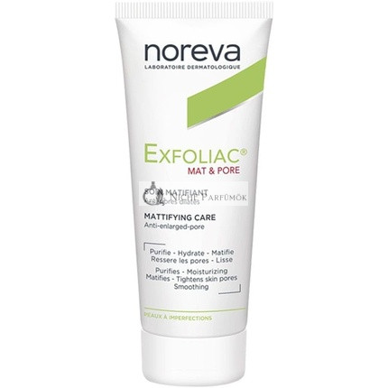 Noreva Hámlasztó Krém Mat & Pórus 30ml Olaj Kontroll Bőrsejt Megújítás