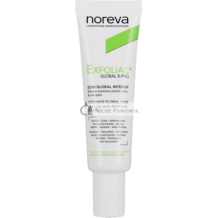 Noreva Exfoliac Global X-Pro Intenzív Krém a Bőrre, 30ml