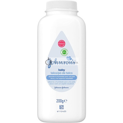 Johnson und Johnson Baby Powder Talc, 200g