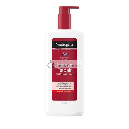 Neutrogena Norvég Formula Intenzív Javító CICA Testápoló 400ml