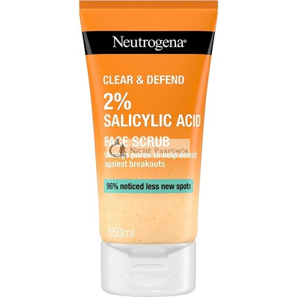 Neutrogena Clear & Defend 2% Salicylsäure Gesichtspeeling, 150ml