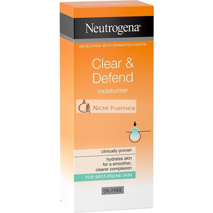 Neutrogena Clear and Defend Hidratáló, 50 ml