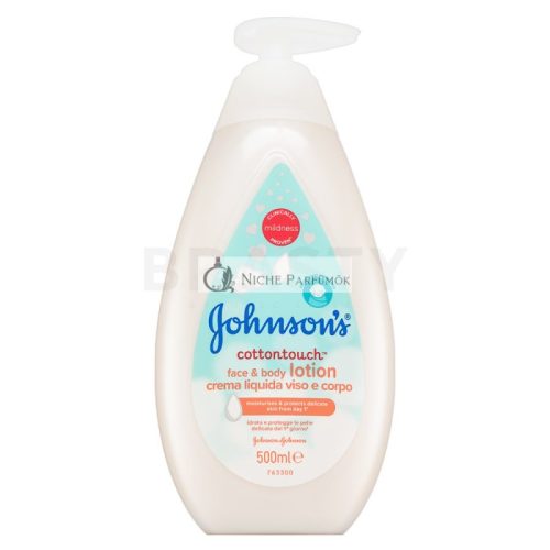 Johnson's CottonTouch Hydratations-Körpermilch Newborn Face & Body Lotion 500 ml
