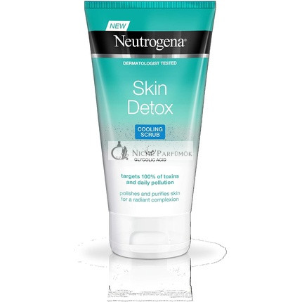 Neutrogena Bőr Detox Hűsítő Gél Radír, 150ml