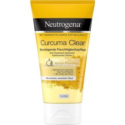   Neutrogena Curcuma Clear Nyugtató Hidratáló Arckrém Pattanásos és Érzékeny Bőrre, 75ml