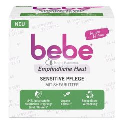   bebe Érzékeny Bőrápoló Arckrém 50ml Shea Vajjal - Nyugtató Hidratáló Érzékeny Bőrre