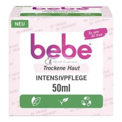   bebe Intenzív Arckrém Avokádó Olajjal és Shea Vajjal Száraz Bőrre