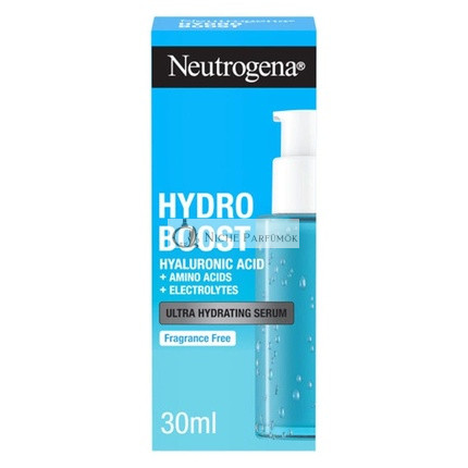 Neutrogena Hydro Boost Ultra Hidratáló Szérum 30ml Hialuronsavval, Aminosavakkal és Elektrolitokkal