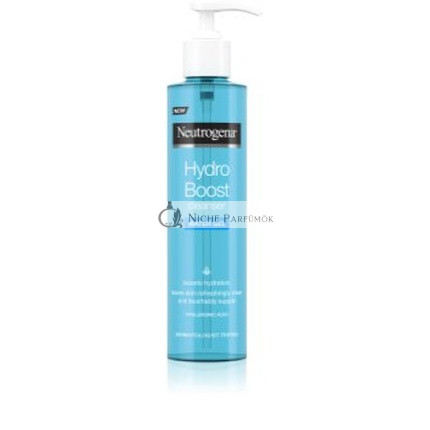 Neutrogena Hydro Boost Tisztító Gél Hyaluronsavval Sminklemosó, 200 ml