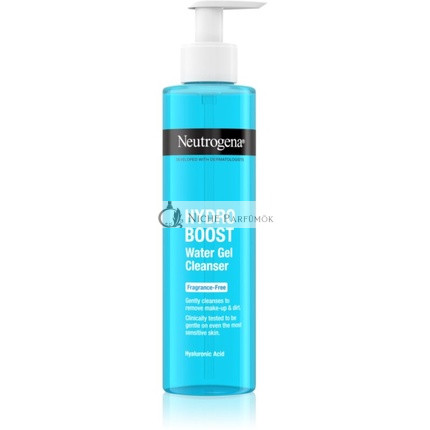 Neutrogena Hydro Boost Hidratáló Gél Tisztító, Parfümmentes