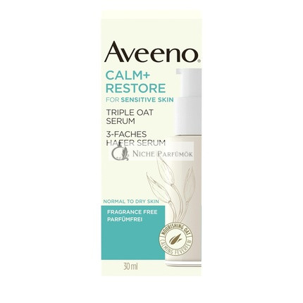 Aveeno Calm+Restore 3-Fold Hafer-Serum 30ml Duftfrei