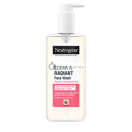 Neutrogena Brightening Cleansing Gel Problémás Bőrre, 200 ml