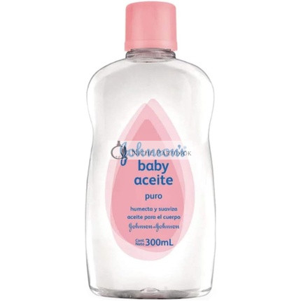 Johnson's Olaj 300ml, Rózsaszín