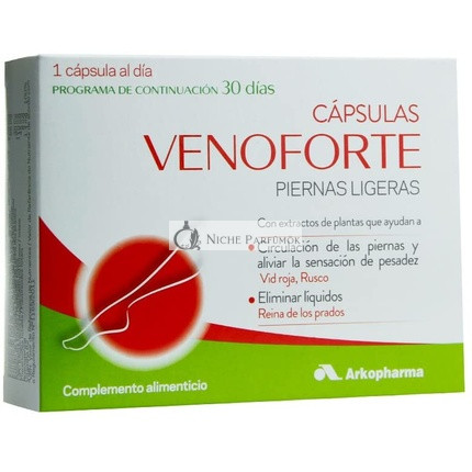 Venoforte Könnyű Lábak 30 Kapszula