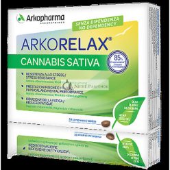 Arkorelax Cannabis Sativa Arkopharma 30 Tabletta