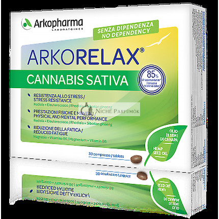 Arkorelax Cannabis Sativa Arkopharma 30 Tabletten