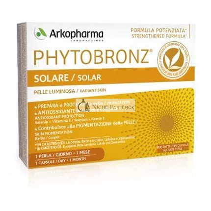 Arkopharma Phytobronz Nahrungsergänzungsmittel 30 Perlen