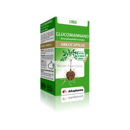 Arkopharma Glucomannan Arkokapseln Nahrungsergänzungsmittel, 45 Kapseln