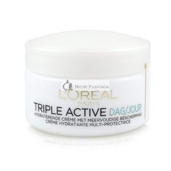   L'Oreal Tripla Aktív Multi-Védő Nappali Krém 24H Hidratálás Normál/Kevert Bőrre 50ml