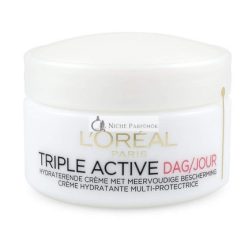   L'Oréal Paris Triple Active Nappali Krém Száraz Bőrre, 50ml