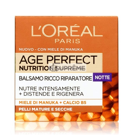 L'Oréal Paris Age Perfect Tápláló Regeneráló Éjszakai Krém Az Arcra 50ml